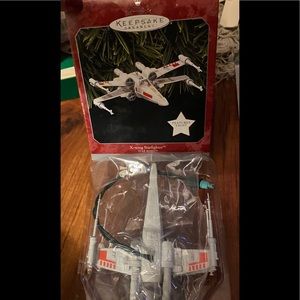 Light up Hallmark X-Wing Starfighter Star Wars
